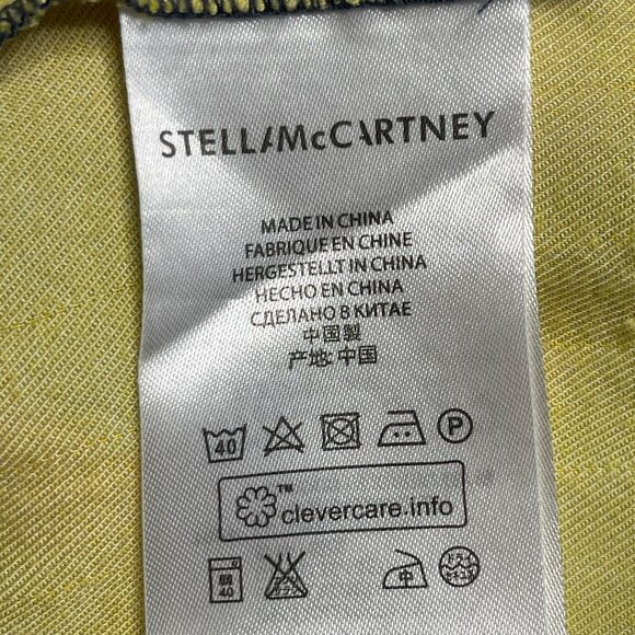 Stella Mc Cartney Girl's Blue Long Sleeve A-Line Star Pattern Dress Size 4 Years - Picture 5 of 13